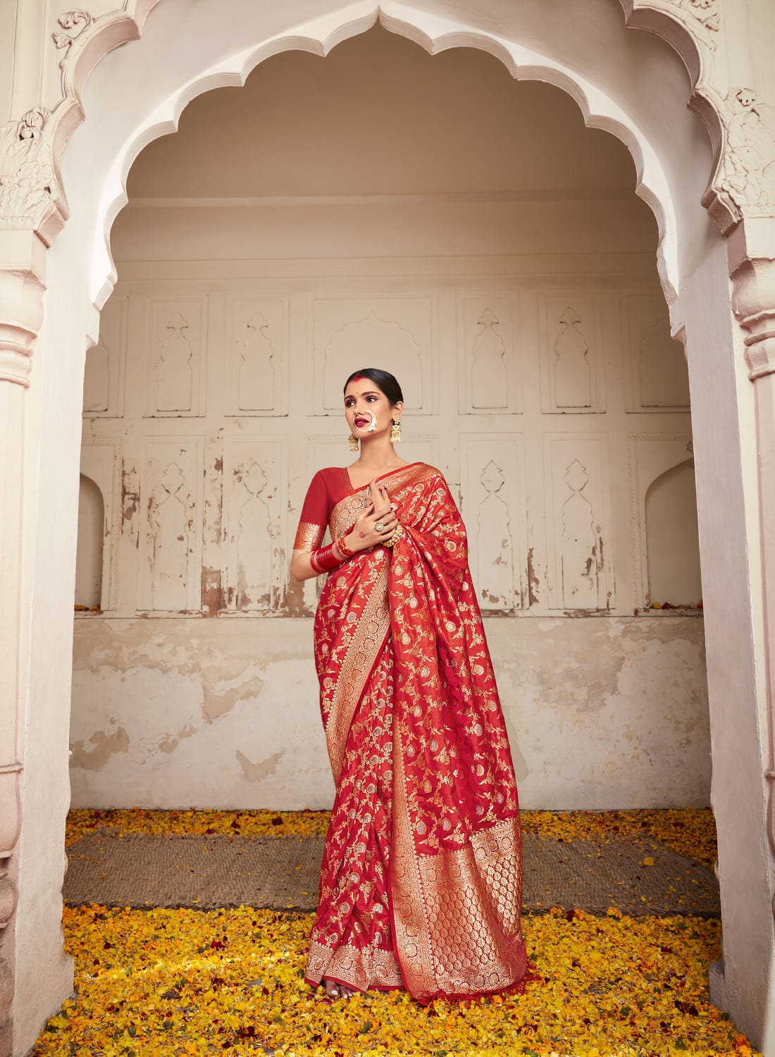 Rajpath Aadrika New Designer Heavy Festive Wear Pure Dola Silk Saree Collection 